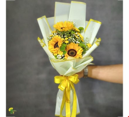 دسته گل آفتابگردان