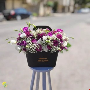 باکس گل هدیه مدل fresh-flower کد f21