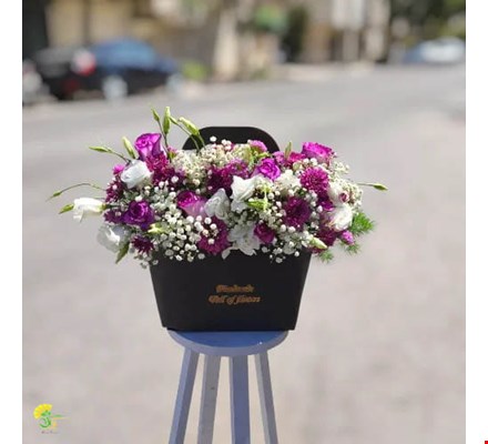 باکس گل هدیه مدل fresh-flower کد f21