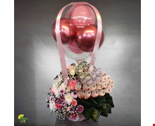 باکس گل و بادکنک کد 19