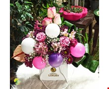 باکس گل و بادکنک کد 1