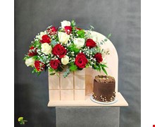 باکس گل و کیک کد 11