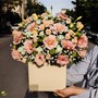 باکس گل لیسیانتوس و رز