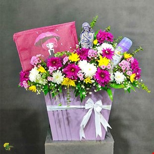 باکس گل هدیه مرلین