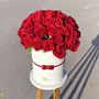 باکس گل رز ساتین