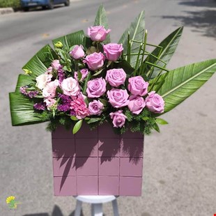 باکس گل خواستگاری سعدی - خرید گل مشهد