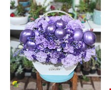 باکس گل و بادکنک کد 15