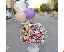 باکس گل و بادکنک کد 25