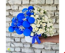 باکس گل و بادکنک کد 9