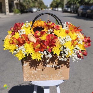 باکس گل پارادایس کد 1 - خرید گل مشهد