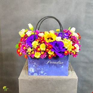 باکس گل هدیه پارادایس کد 24