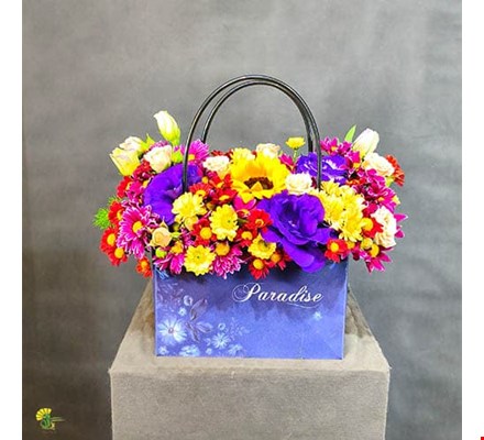 باکس گل هدیه پارادایس کد 24