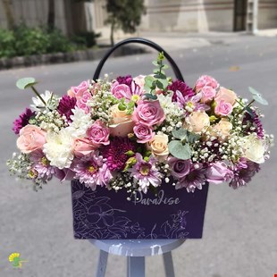 باکس گل پارادایس کد 11 - خرید گل مشهد