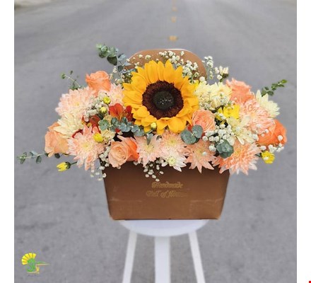 باکس گل هدیه پارادایس کد 15 - خرید گل مشهد