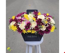 باکس گل هدیه پارادایس کد 16 