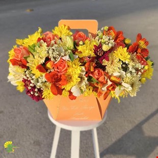 باکس گل هدیه پارادایس کد 18 – خرید گل مشهد