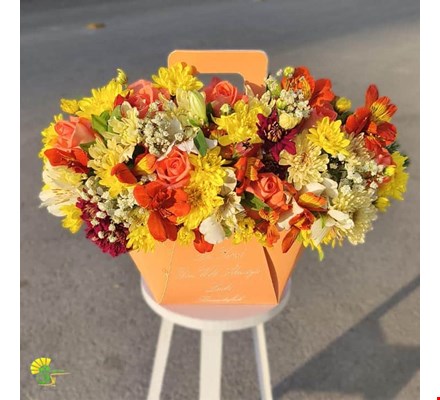 باکس گل هدیه پارادایس کد 18 – خرید گل مشهد