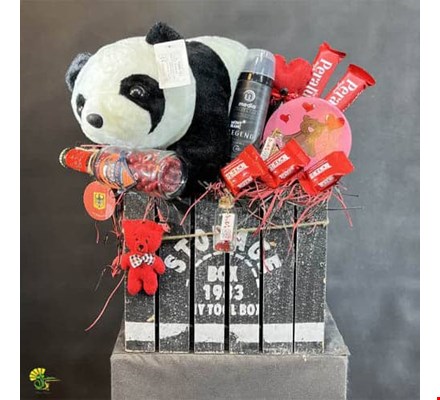 باکس هدیه ولنتاین پاندا