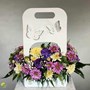 باکس گل هدیه مدل fresh-flower کد f13