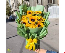 دسته گل آفتابگردان 