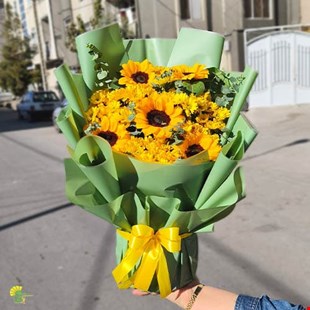 دسته گل آفتابگردان 