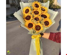دسته گل آفتابگردان 