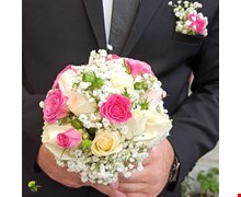 دسته گل عروس کد 32