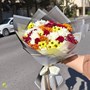 دسته گل داوودی و رز