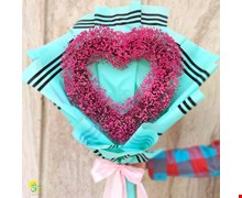 دسته گل قلب 