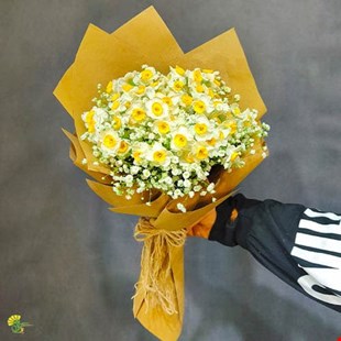 دسته گل نرگس کد 4