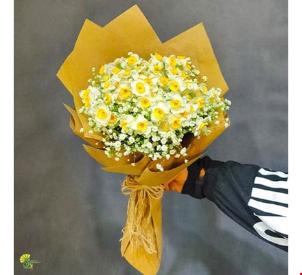 دسته گل نرگس کد 4