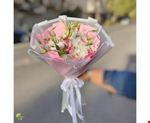 دسته گل رز و داوودی