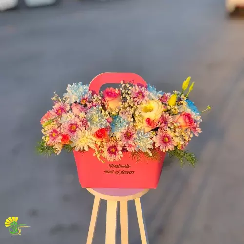 باکس گل هدیه مدل Fresh Flower کد f20