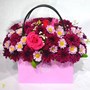 باکس گل هدیه مدل fresh-flower کد f27