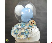 گهواره گل نوزاد کد 20