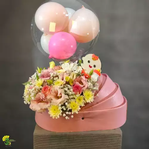 گهواره گل نوزاد کد 21