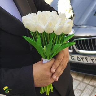 دسته گل عروس کد 64