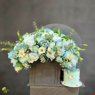 باکس گل و کیک کد 8