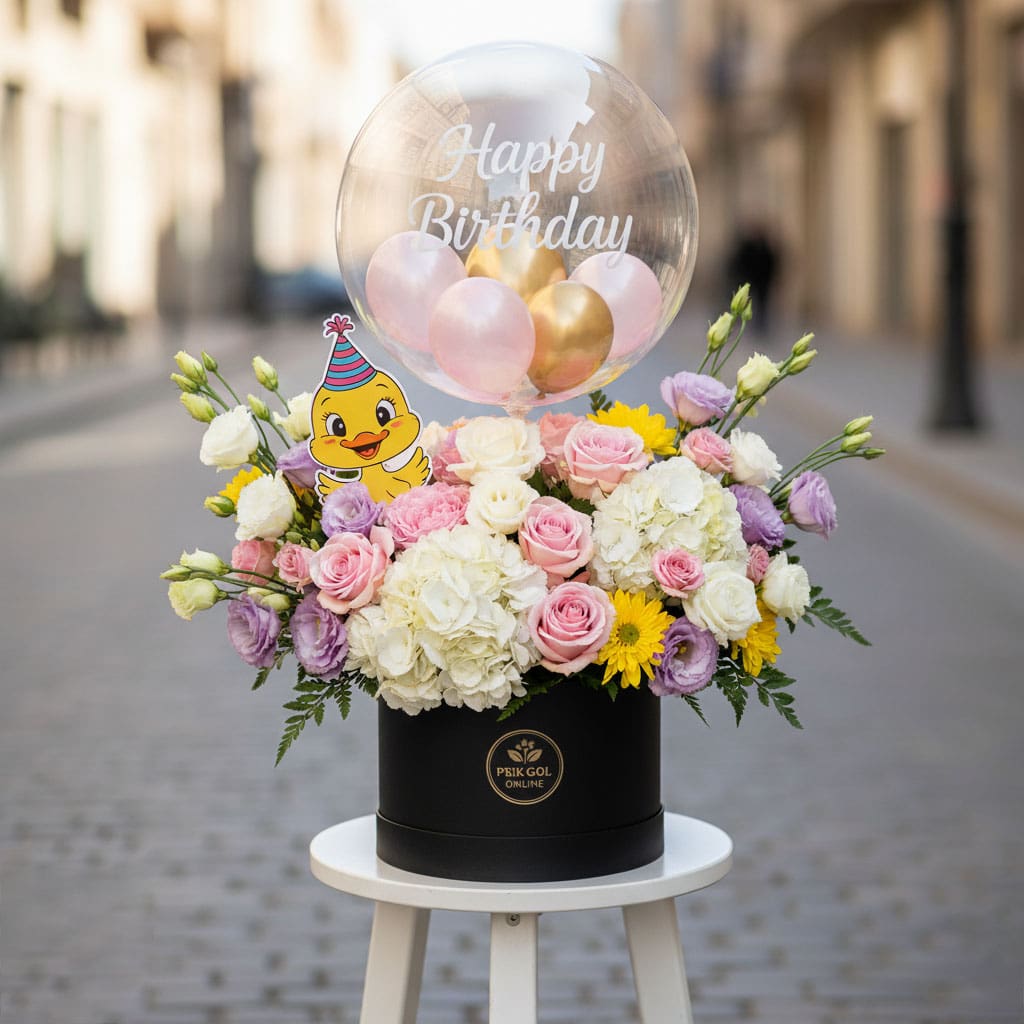 خرید گل تولد در مشهد | راهنمای کامل انتخاب شیک‌ترین هدیه 