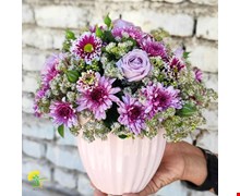 گلدان گل شمیم