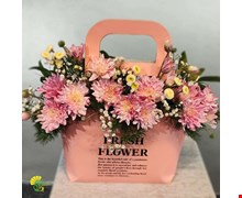 باکس گل هدیه مدل fresh-flower کد f8