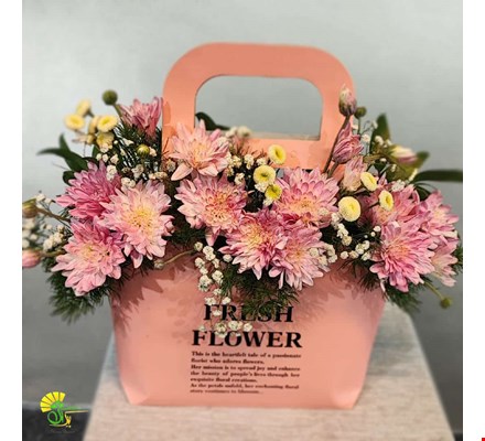 باکس گل هدیه مدل fresh-flower کد f8