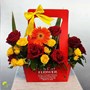 باکس گل هدیه مدل fresh-flower کد f5