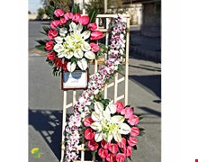 پایه گل تبریک کد t-57