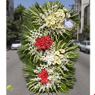 پایه گل ترحیم کد t-66 - هایپر گل مشهد