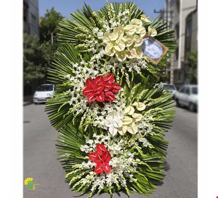 پایه گل ترحیم کد t-66 - هایپر گل مشهد