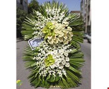 پایه گل ترحیم کد t-67 - خرید تاج گل ترحیم در مشهد