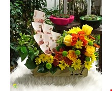 باکس گل زمرد