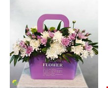 باکس گل هدیه مدل fresh-flower کد f6