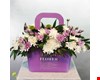 باکس گل هدیه مدل fresh-flower کد f6